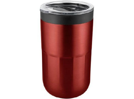 Metmaxx® Thermobecher "OfficeCupAromaEVO " rot Werbeartikel