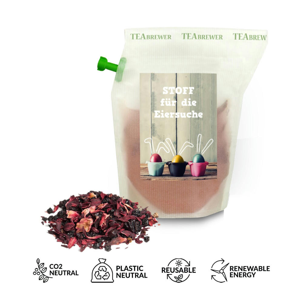 Geschenkartikel / Präsentartikel: Oster-Tee, Tasty Berry - Brüh(t)en Werbeartikel