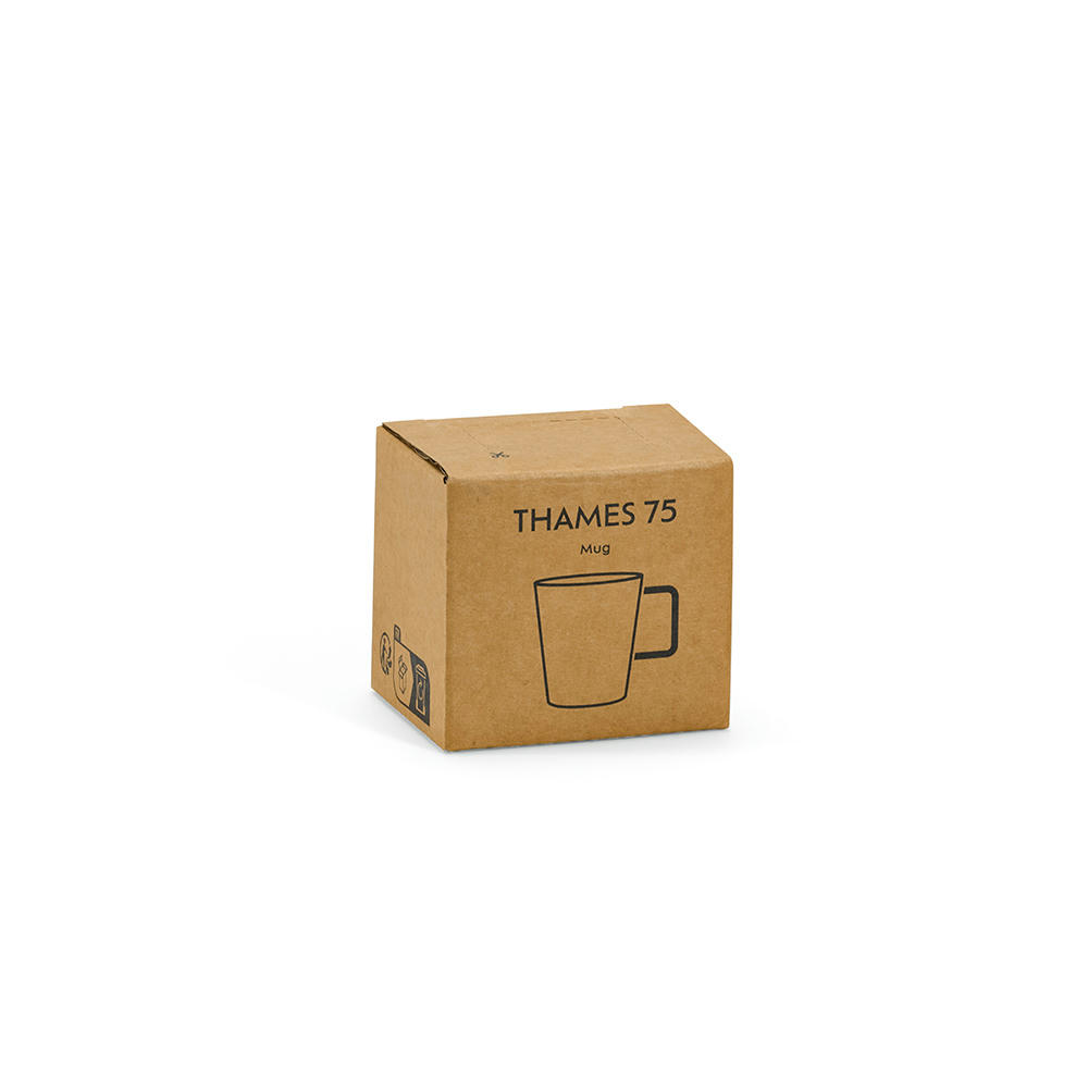 Thames 75 Tasse aus Keramik, 75ml. Matte Oberfläche Werbeartikel