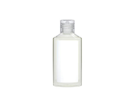50 ml Flasche - Hände-Desinfektionsgel (DIN EN 1500) - Body Label Werbeartikel