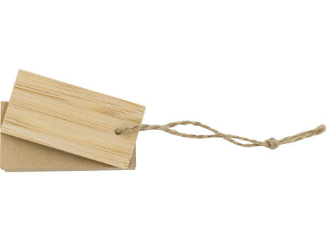 Bambushülle mit notizen Kingston bedrucken