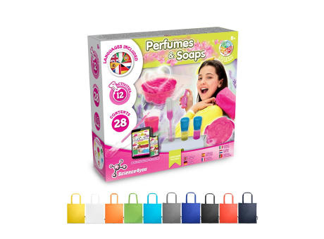 Perfume & Soap Factory Kit V. Lernspiel lieferung inklusive einer faltbaren geschenktasche aus 190T Werbeartikel