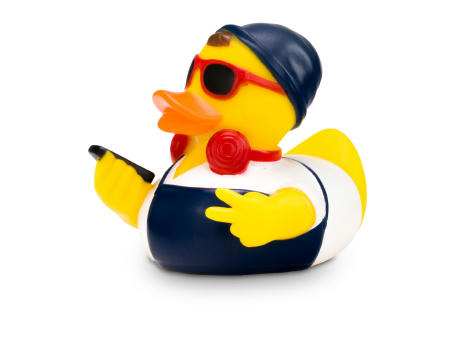 Werbeente Hannes Hipster weißes Shirt Werbeartikel