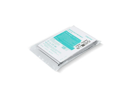 Notfall-Rettungsdecke 130 x 210 cm Werbeartikel