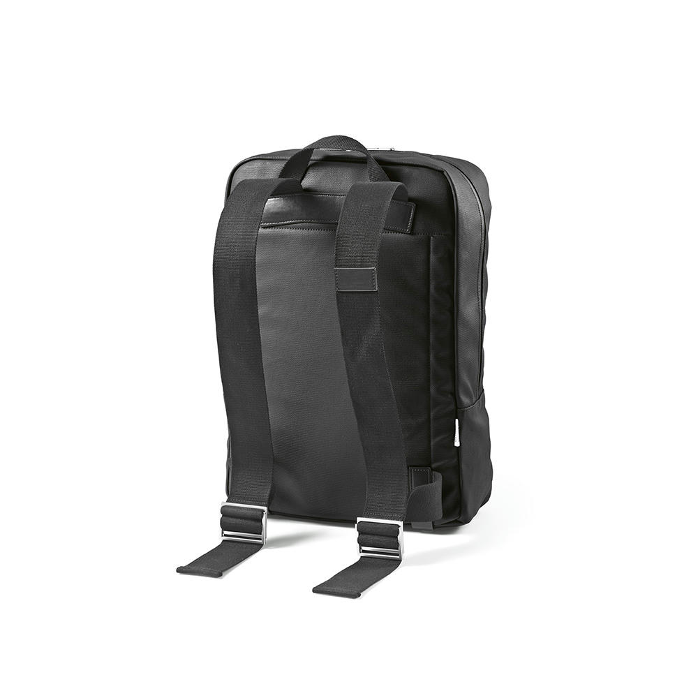 Vienna Laptop Rucksack 23L recy. Baumwolle 340 gsm  Werbeartikel