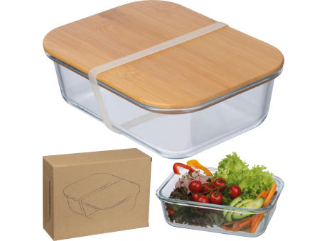Product image Brotzeitbox aus Borosilikatglas Werbeartikel
