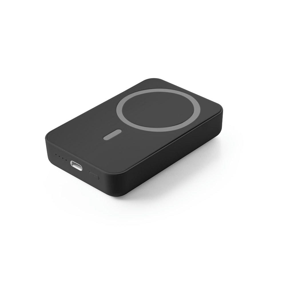 Product image AMPERE 10. Magnetische Powerbank mit 10'000 mAh und superschnellem kabellosem Ladegerät (15 W) aus Recyceltes ABS (100% rABS) Werbeartikel