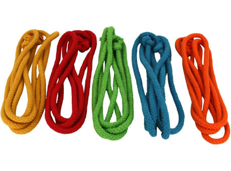 Springseil - Baumwolle in Sonderfarben Werbeartikel