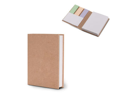 Hardcover Haftnotizenset Werbeartikel