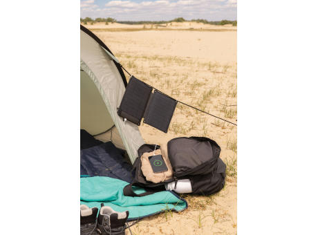 Solarpulse 10W tragbares Solarmodul aus RCS rPlastik Werbeartikel