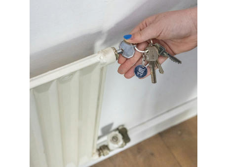 RCS Heizkörpschlüssel & Einkaufswagens-Chip am Schlüsselring bedrucken