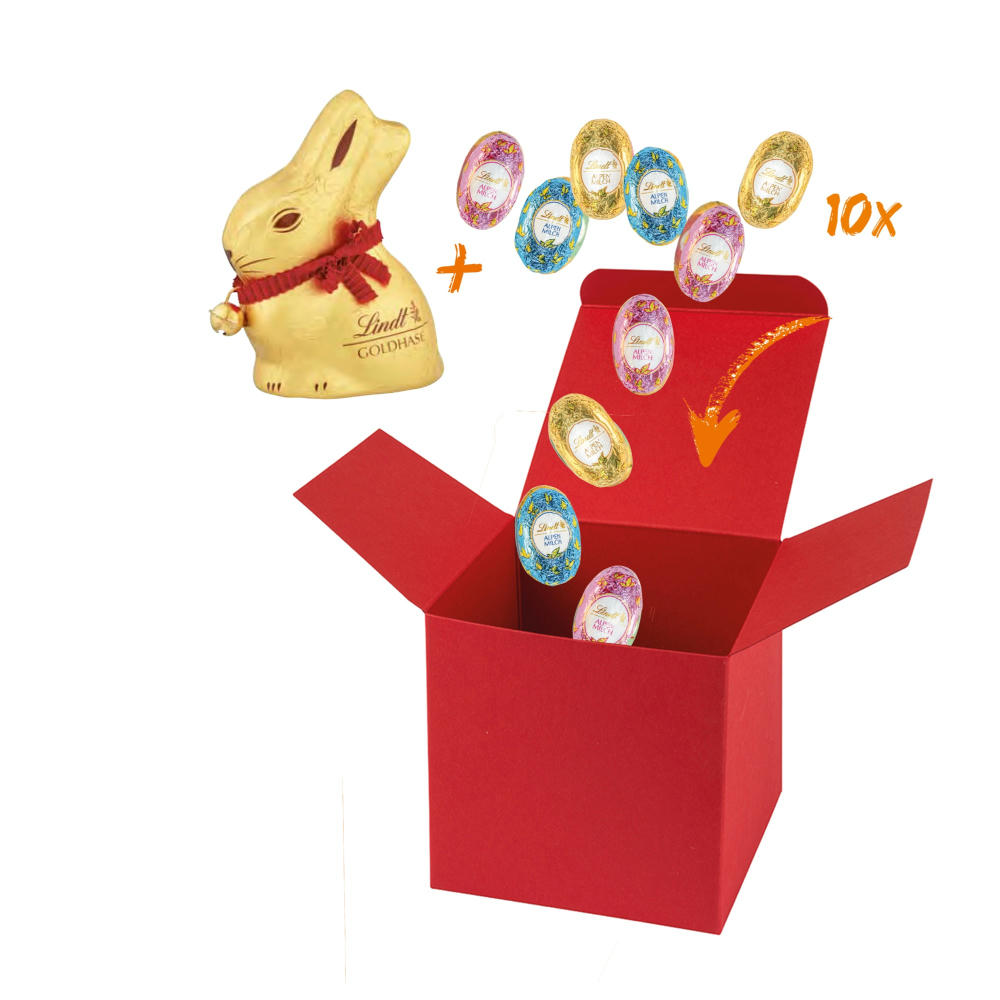 ColorBox Lindt Mix - Weiß Werbeartikel