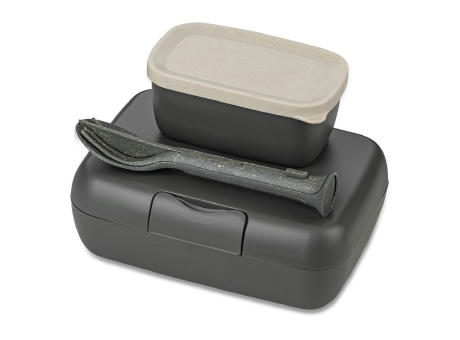 Product image Koziol CANDY READY Lunchbox-Set + Besteck-Set Werbeartikel