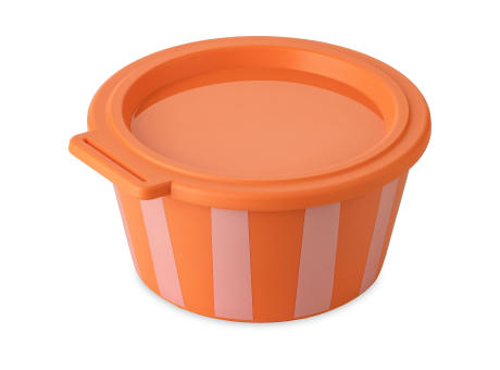 Koziol NORA BOX 700ml STRIPES Schale 700ml mit Deckel Werbeartikel