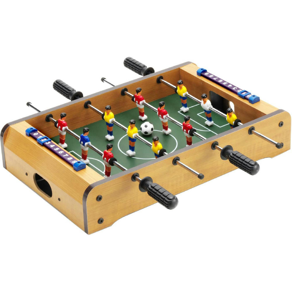 Fußball-Tischkicker aus Holz/Kunststoff/Metall Alina Werbeartikel