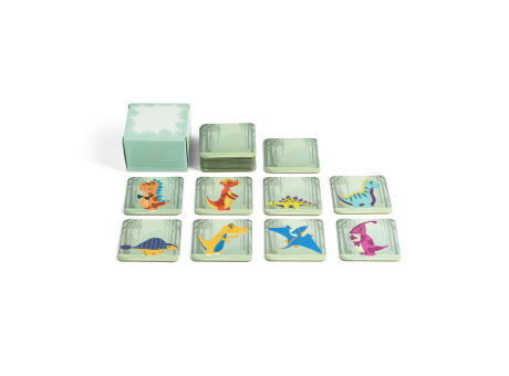 TRICERATOPS. Memory-Spiel mit 20 Teilen Werbeartikel