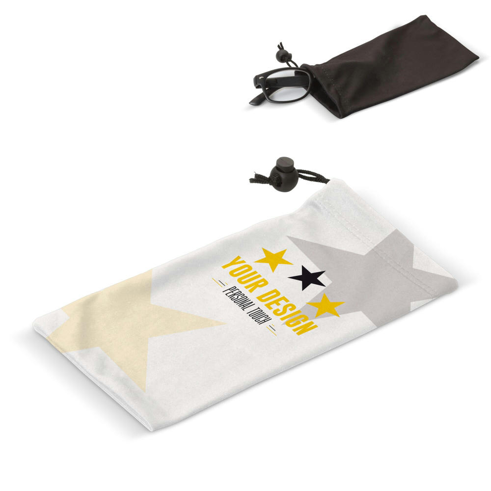 Product image Mikrofaserbeutel antibakteriell 9 x 18cm Werbeartikel