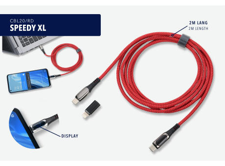 TROIKA Ladekabel SPEEDY XL Werbeartikel