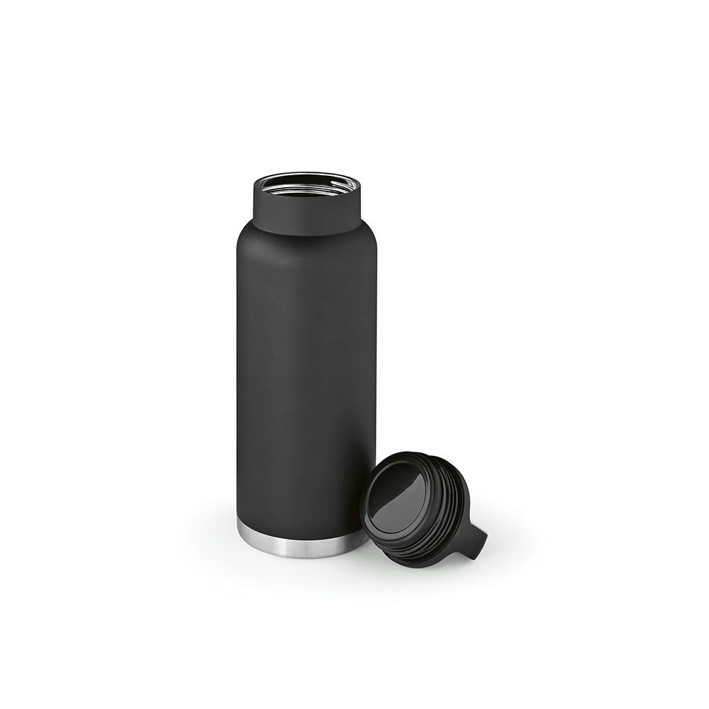 Zambezi 1000 Trinkflasche recy.Edelstahl, 1160 ml. Mit Tragegriff Werbeartikel