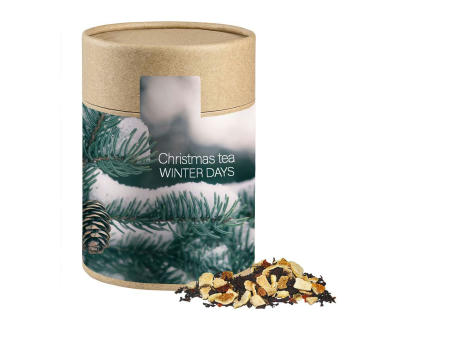 Product image Wintertage Tee, ca. 150g, Kraftpapierdose Maxi Werbeartikel