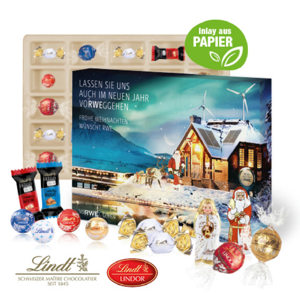 Adventskalender Lindt "Premium Selection" Werbeartikel