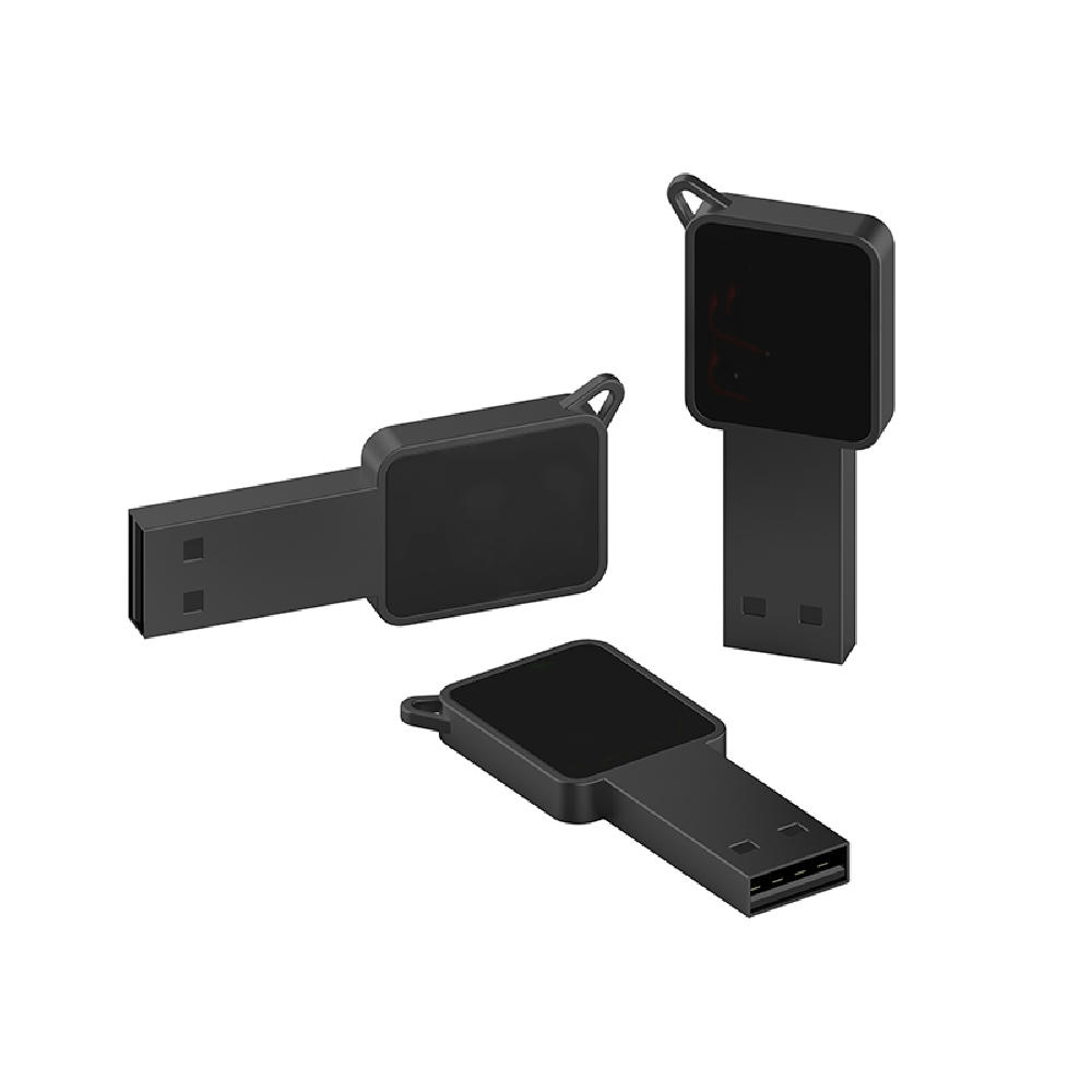 USB-Stick LED 08 USB 2.0 COB   1 GB Schwarz Werbeartikel