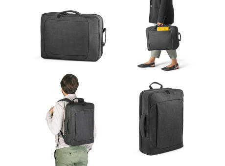 ALEXANDRIA. 2-in-1-Rucksack für 15.6"-Laptop aus 600D bedrucken