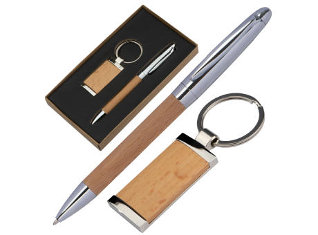 Metall Holz Geschenkset Enschede Werbeartikel