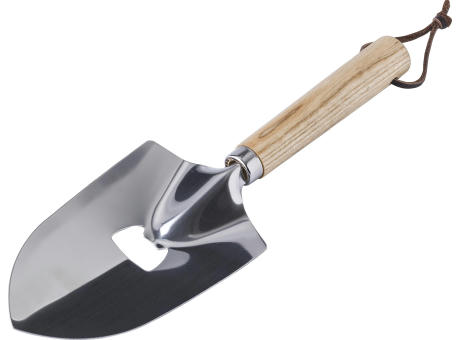 Edelstahl-Gartenschaufel Emmeline Werbeartikel