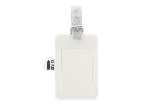 individueller RPET Kofferanhänger CreaFelt Tag Werbeartikel