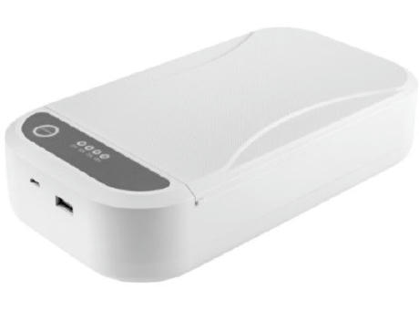 Metmaxx® "CleanStation" Pro UV wireless weiß Werbeartikel