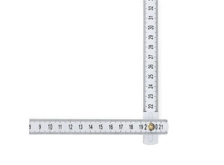 Kalibrierter faltbarer Zollstock 2m Werbeartikel