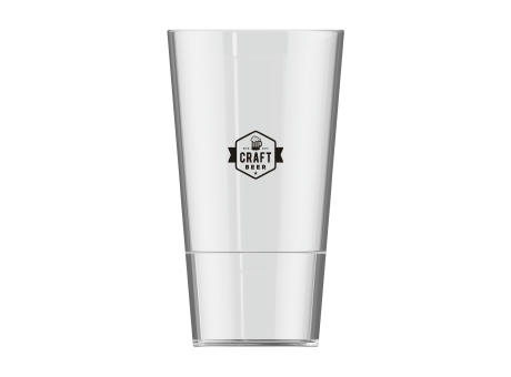 HappyGlass Mister Vincent Bierglas Tritan 330 ml Werbeartikel