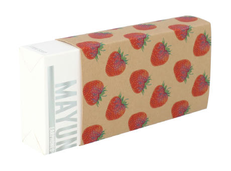 Individueller Pappschuber aus Kraftpapier CreaSleeve Kraft 327 bedrucken