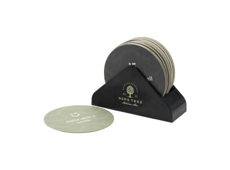Recycled Holder Beer Coasters Bierdeckelhalter Werbeartikel