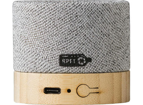 Drahtloser Bambus Lautsprecher Cory Werbeartikel