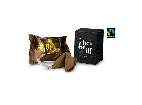 Geschenkartikel / Präsentartikel: Glückskeks Weihnachten Schokolade Werbeartikel