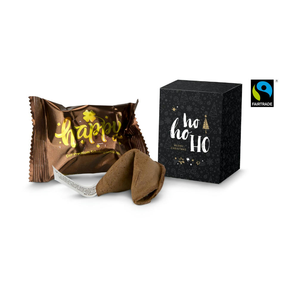 Product image Geschenkartikel / Präsentartikel: Glückskeks Weihnachten Schokolade Werbeartikel