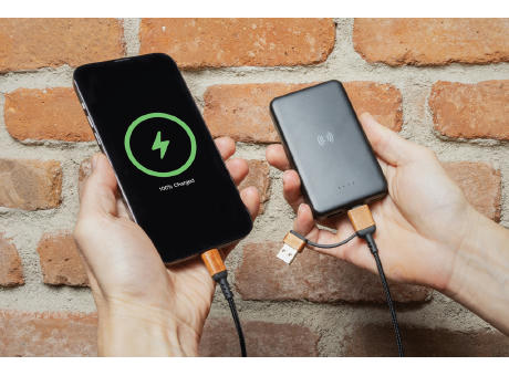 Ohio 6-in-1-Kabel aus RCS zertifiziert recyceltem Kunststoff Werbeartikel