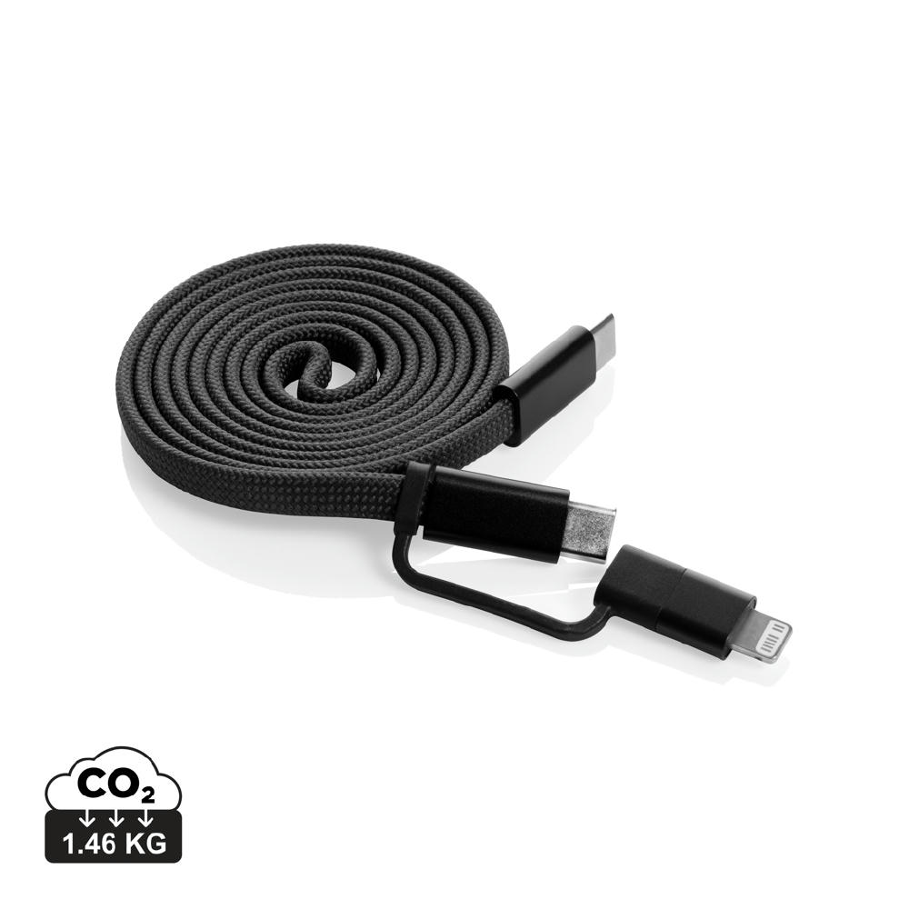 Arc ultradünnes 60W 2-in-1 Magnetkabel Werbeartikel