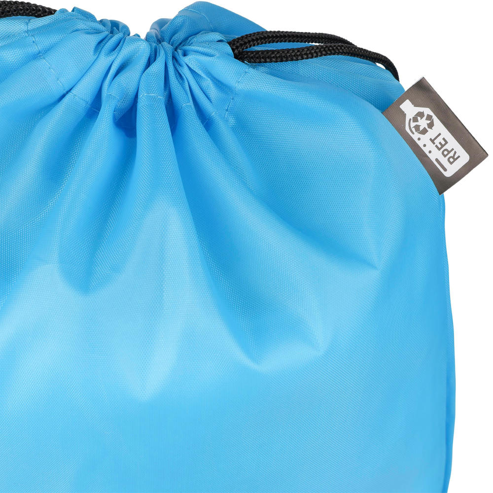 Recyceltem turnbeutel aus Polyester Enrique Werbeartikel