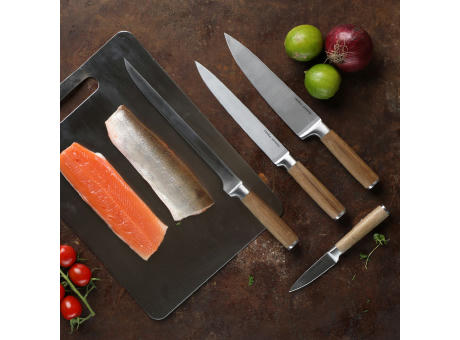 Orrefors Jernverk Kochmesser 8" Stahl Werbeartikel