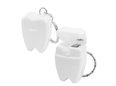 Zahnseide-Schlüsselanhänger bedrucken