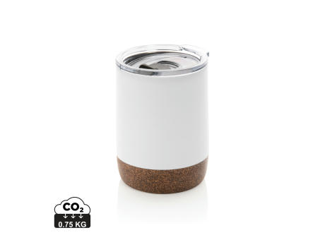 Product image Kleine Vakuum-Kaffeetasse aus RCS rSteel & Kork bedrucken