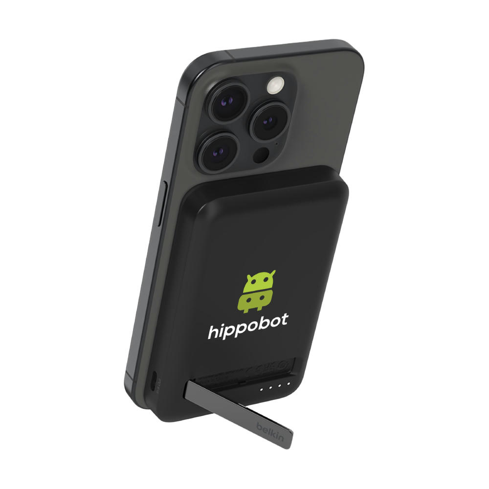Belkin 5k Qi2 MagSafe PowerBank with Kickstand Werbeartikel