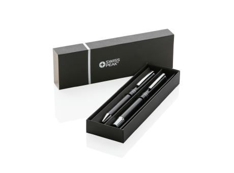 Swiss Peak Cedar Stifte-Set aus RCS recyceltem Aluminium bedrucken