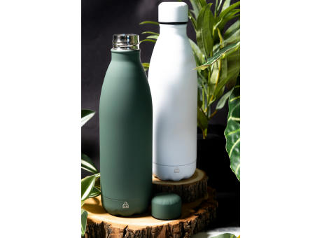 Flasche aus recyceltem Edelstahl Refill Soft Werbeartikel