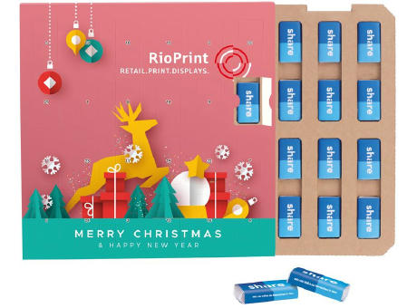 Product image Täfelchen Adventskalender ECO Werbeartikel