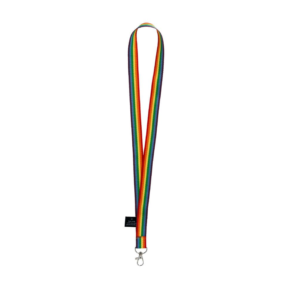 Rainbow Keycord GRS RPET Werbeartikel