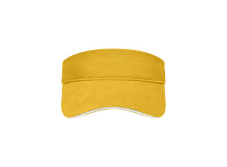 Product image Sandwich Sunvisor - Trendiger Sunvisor mit kontrastfarbigem Sandwich Werbeartikel